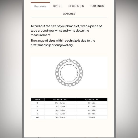 UNOde50 Beaded stretch bracelet with blue crystals Size S - Picture 2 of 7